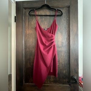 Burgundy Dress